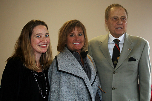 Dawn Colby, DRC Visit Coach; Judge Krahulik, Orange County Family Court; Senator John Bonacic