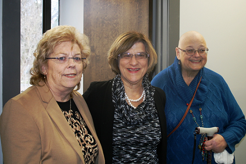 Donna Ramlow, DRC Executive Director; Judge Klein, Orange County Family Court;  Karen Khejl, CASA Volunteer